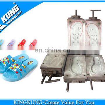 Top grade PVC airblowing slipper mould/PVC airblowing slipper mould