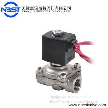 2W31-SS-25 Stainless Steel Gas Water Air Compressor Solenoid Valves photo-2