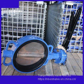 cast iron 1.4529 1.4469 1.4408 wafer type butterfly valve with normal lever