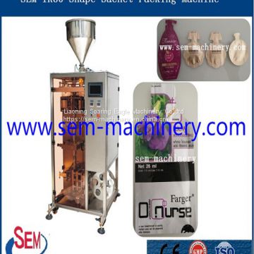 Irregular shape sachet liquid packing machine,DLL-160 Automatic Strip Packing Machine