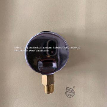 Factory Supply 63mm Hydaulic Oil Bottom Pressure Gauge 1.6Mpa photo-5