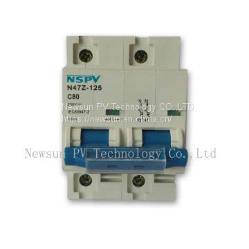 Solar DC and AC Moulded Case Circuit Breaker 1-4P at 250-150VDC photo-5