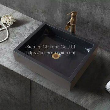 China Black Granite Sinks,Black Granite Sinks, Nature Stone Wash Basin