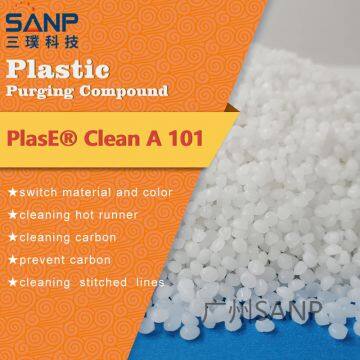 SANP PlasE Clean injection purging compound for material change,color change,carbon cleaning