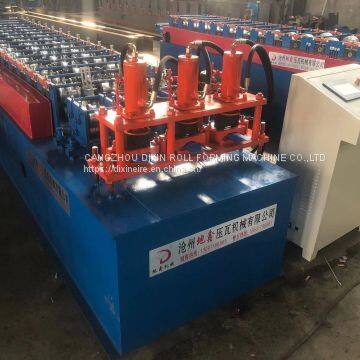 C U Light Steel Keel Roll Forming Machine For Building Construction with Three Types