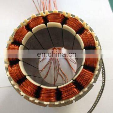 120mm Custom Brushless dc Motor Winding Stator and Rotor Assembly With Rotor Shaft photo-5