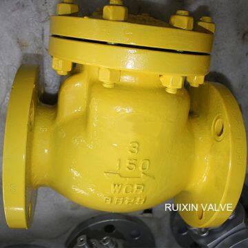China Supplier Manufacturer API 6D/BS1868 Swing Check Valve Casting Steel Bolted Bonnet