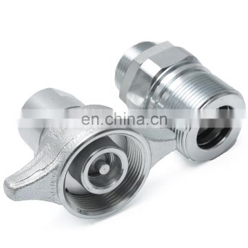 Trade assurance 3/4'' hydraulic screw connection fitting BSP NPT for engineering vehicles