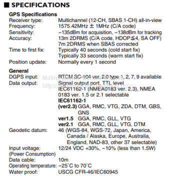 JRC JLR-4340(GPS 124) GPS RECEIVER photo-5