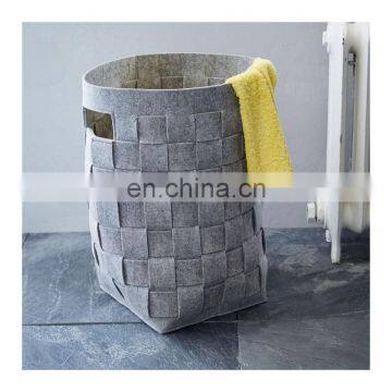 Hot Sale Customization Durable Felt Home Storage Basket Firewood Log Basket photo-6