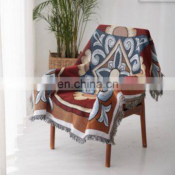 Hot Sale Best Price Blanket Ethnic Cotton Beach Boho Woven Throws Decorative Throw Blankets Amazon photo-3