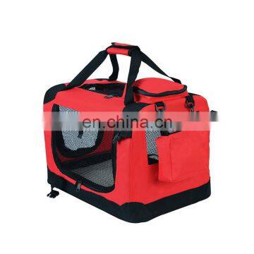 Waterproof Dog Pouch Bag With Roll Up Window Recycled Pet Carrier Travel Bag