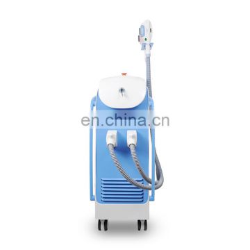 2000W powerful Two handles ipl opt shr hair removal machine