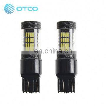 T20 7440 4014 57SMD LED Canbus Bulb Lamp Brake Light Tail rear lights Turning Signal 12V 24V White yellow red