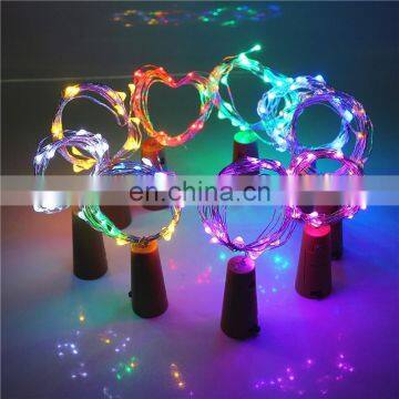 2M LED String Lights Garland Copper Wire Cork String Fairy Lights Wine Bottle Lights For Valentine Wedding Home Xmas Decoration photo-5