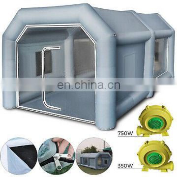 mobile inflatable paint tent for car repair spray booth inflatable tent inflatable car wash tent