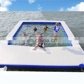 High Quality Inflatable Swimming Pool for Adult and Kinds/inflatable Swimming Sea Pool With Net for Sale
