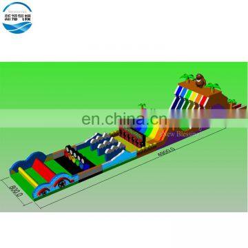 Outdoor Boot Camp Inflatable Obstacle Course, Cheap Kids Inflatable Bouncer Obstacle Course photo-3