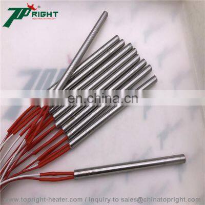 Customized Stainless Steel 0W Rated Power 24V Voltage 4mm x 25mm Length 500mm Cartridge Heater photo-6