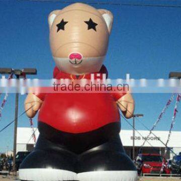 new design oxflrd cloth ground Inflatable cartoon module