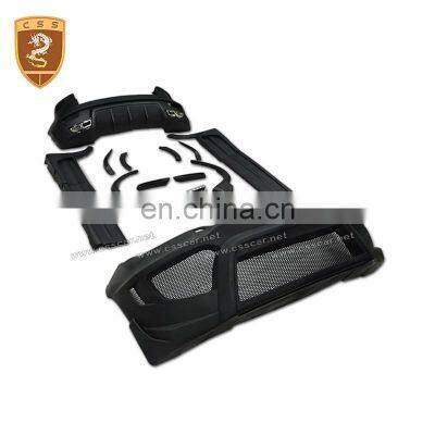 Car accessories fiber glass front bumper side skirts rear bumper for Rover Land Evoque modification ONXY style body kit