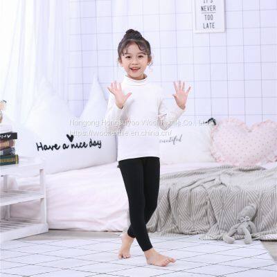 Hot Selling Winter Season Kids' Autumn Cashmere Fabric Pants Warm Trousers photo-5