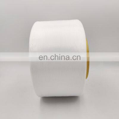 100% Recycled Polyester Filament Yarn FDY Dyed Black Full-dull 75D/24F for Clothing Fabric