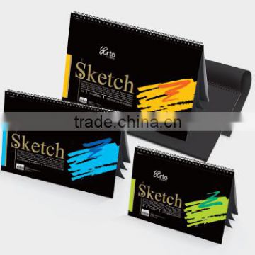 Sketch Book - Wire-O Black Sketch Book (CAMPAP)