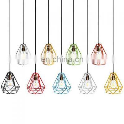 New Lamp Cover Loft Industrial Ceiling Pendant Hanging Light Lamp Lampshade Modern Cage Fixture