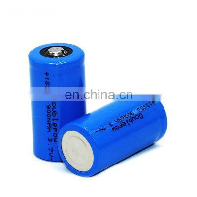 Doublepow 3.7V 900mAh 18350 li-ion rechargeable battery distributor with high capacity