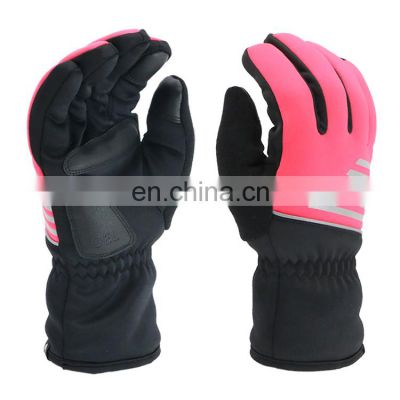 Long sleeve wearable insulated winter work gloves high quality