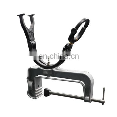 Wholesale Sea Fishing Rod Rack Bracket Boat Aluminium Alloy Clamp Clip Mount Stander Holder Fishing Tackle