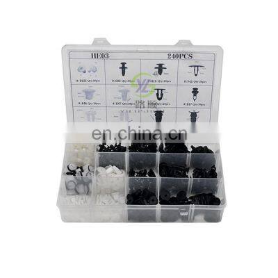 SanHaoMixed Auto Fastener Clip Car Body Push Retainer Pin Rivet Bumper  HE03