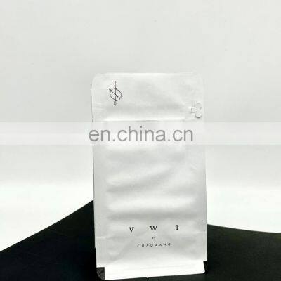 Factory Self-sealing Bag Custom Made Eight Sides Seal Zippered Plastic Packaging Pouch for Food Snack Noodles Storage