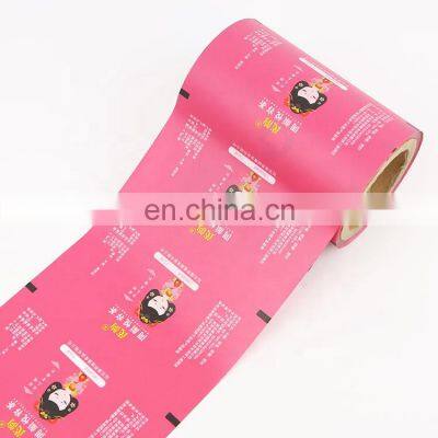 Custom Printed Laminated Plastic Aluminum Foil Sachet Potato Chips Packaging Film Roll