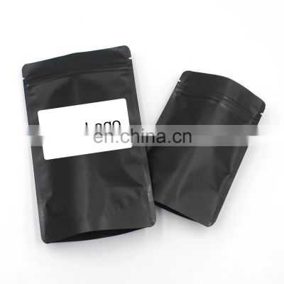 3.5g Custom design printed matte ziplock bag stand up packaging smell proof mylar pouch bags