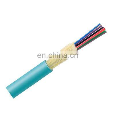 HANXIN 22 years optical ODM Manufacturer Indoor SM/MM 2 4 6 8 12 24 core GJFJV fiber optic cable price per meter