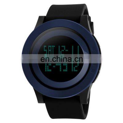 skmei 1142  digital wristwatches instructions manual water resistant large dial silicone band watch