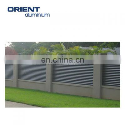 field outdoor wpc composite wood plastic terrace fence