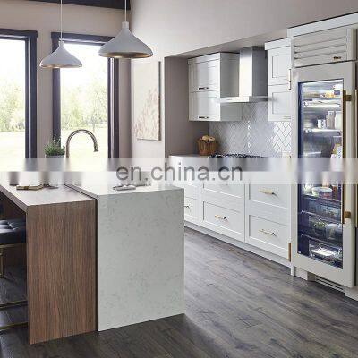 White shaker door panel US standard cabinets kitchen