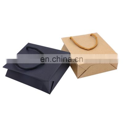 luxury gift paper bag custom made printed logo packaging bags for jewelry