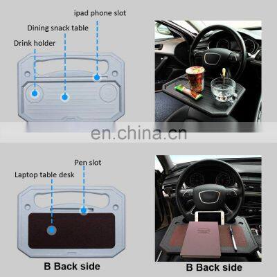 Car Accessories Laptop Car Tray Vehicle Seat Mount Eating Desk Car Food Holder