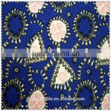 Printed chiffon fabric