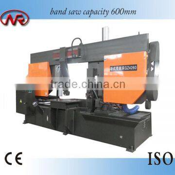 23.5" Cutting Capacity Double Column Horizontal Pipe Sawing Machine GZ4260/Metal Processing Band Saw