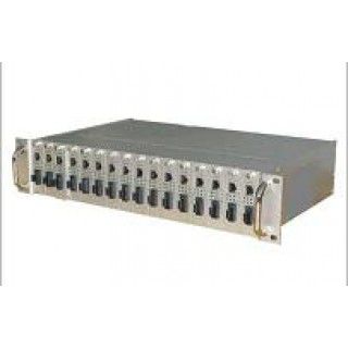 Unmanaged 16 Slots Rack Media Converter