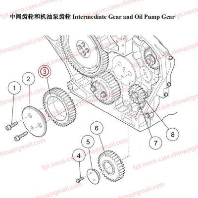 MAN D0836 IntermediateGear  04505-5118