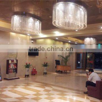 Large Gold Crystal Chandelier Lighting