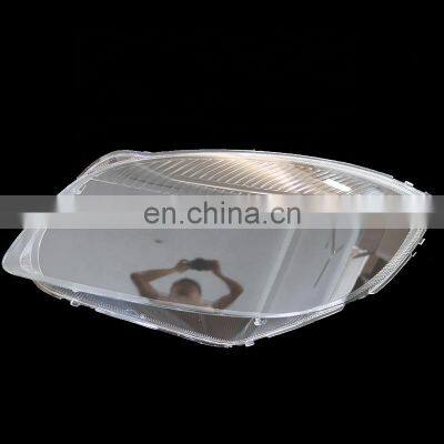 Front Headlamps Transparent Lampshades Lamp Shell For Skoda fabia 2008 2009 2010 2011 Headlights CoverLens Replacement