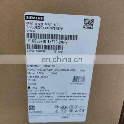 1PC NEW SIEMENS 6SL3210-1KE13-2AP2 SINAMICS G120C RATED POWER 1.1KW