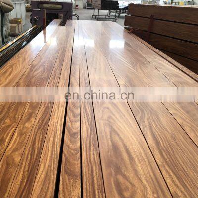 Powder coating wood grain aluminum profile for aluminum tube profile